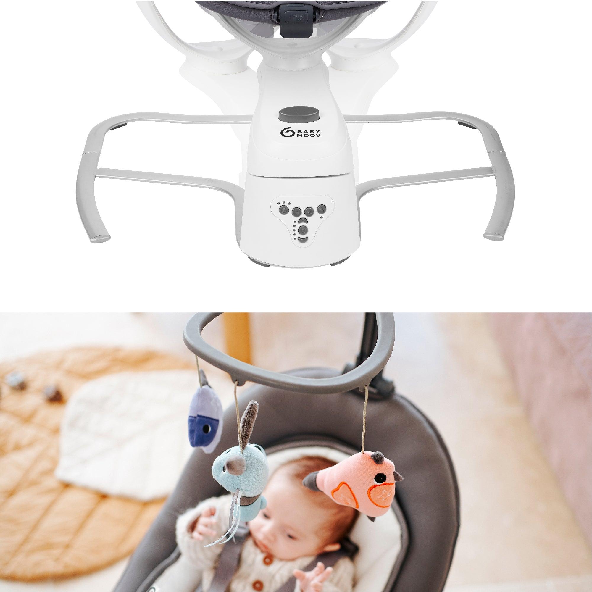 Babymoov Swoon Motion Electric 360° Baby Swing | The Nest Attachment Parenting Hub