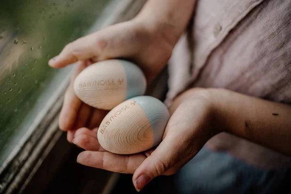 Babynoise Duo Egg Shakers | The Nest Attachment Parenting Hub