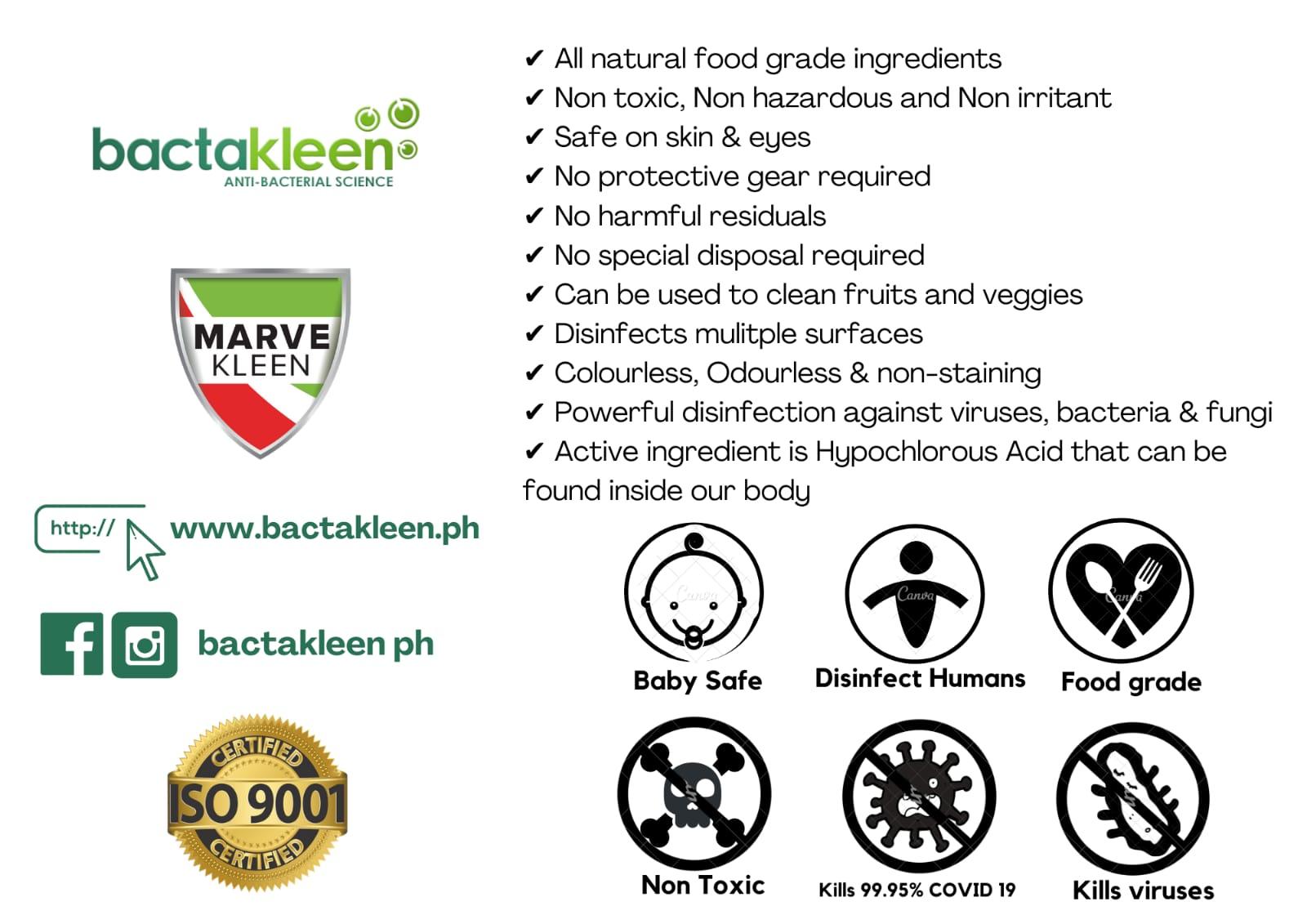 Bactakleen Germ Fighting Trio | The Nest Attachment Parenting Hub