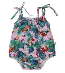 Bamberry Bubble Romper Tropical Pink | The Nest Attachment Parenting Hub