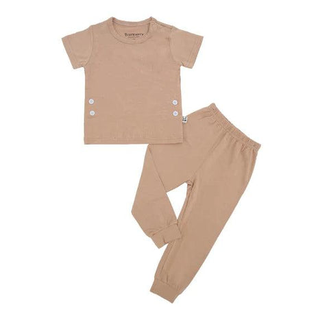 Bamberry Summer Plains Collection Short Sleeves Pajama Set | The Nest Attachment Parenting Hub