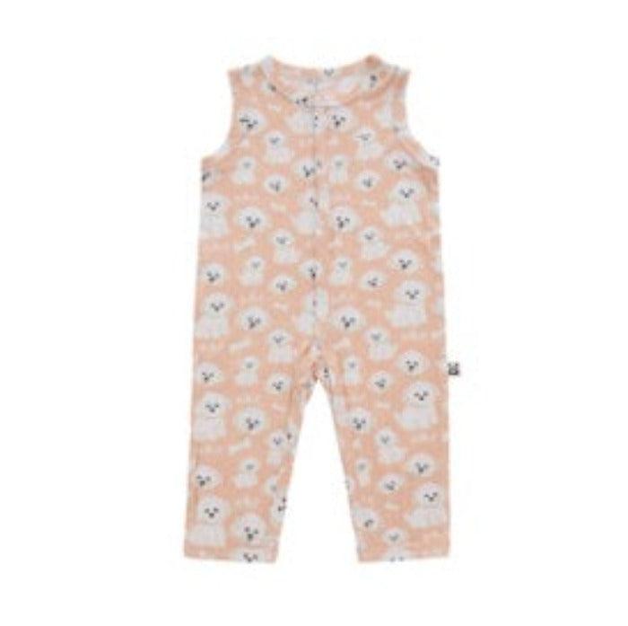 Bamberry x Kryz Button Down Overalls - Sky Bear | The Nest Attachment Parenting Hub