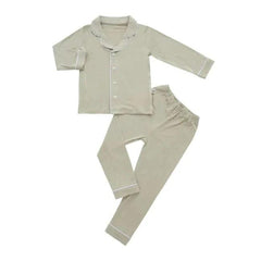 Bamberry x Kryz Long Sleeves Button Down PJ Set - Fern | The Nest Attachment Parenting Hub