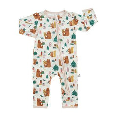 Bamberry Zippered Romper Christmas Bear | The Nest Attachment Parenting Hub