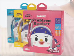 BAMiNi Hachu Happy Wired Headphones | The Nest Attachment Parenting Hub