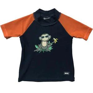 Banz Short Sleeve Rashy - Monkey | The Nest Attachment Parenting Hub