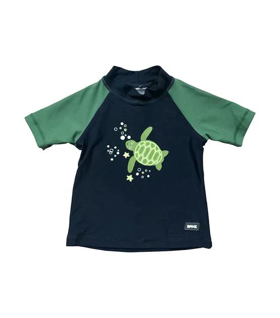 Banz Short Sleeve Rashy - Turtle | The Nest Attachment Parenting Hub