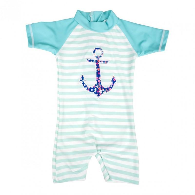 Banz Swimsuit - 1pc Bodysuit - Anchor | The Nest Attachment Parenting Hub