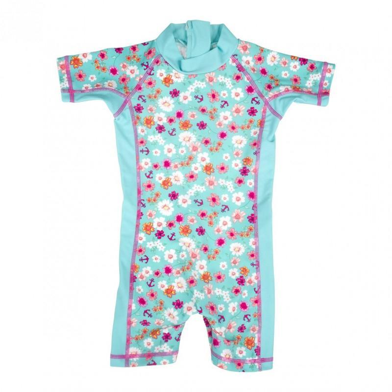 Banz Swimsuit - 1pc Bodysuit - Floral | The Nest Attachment Parenting Hub