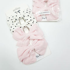 Bao Bei Claire Baby Hair Bow Ribbon Accessories 4 Piece Set | The Nest Attachment Parenting Hub