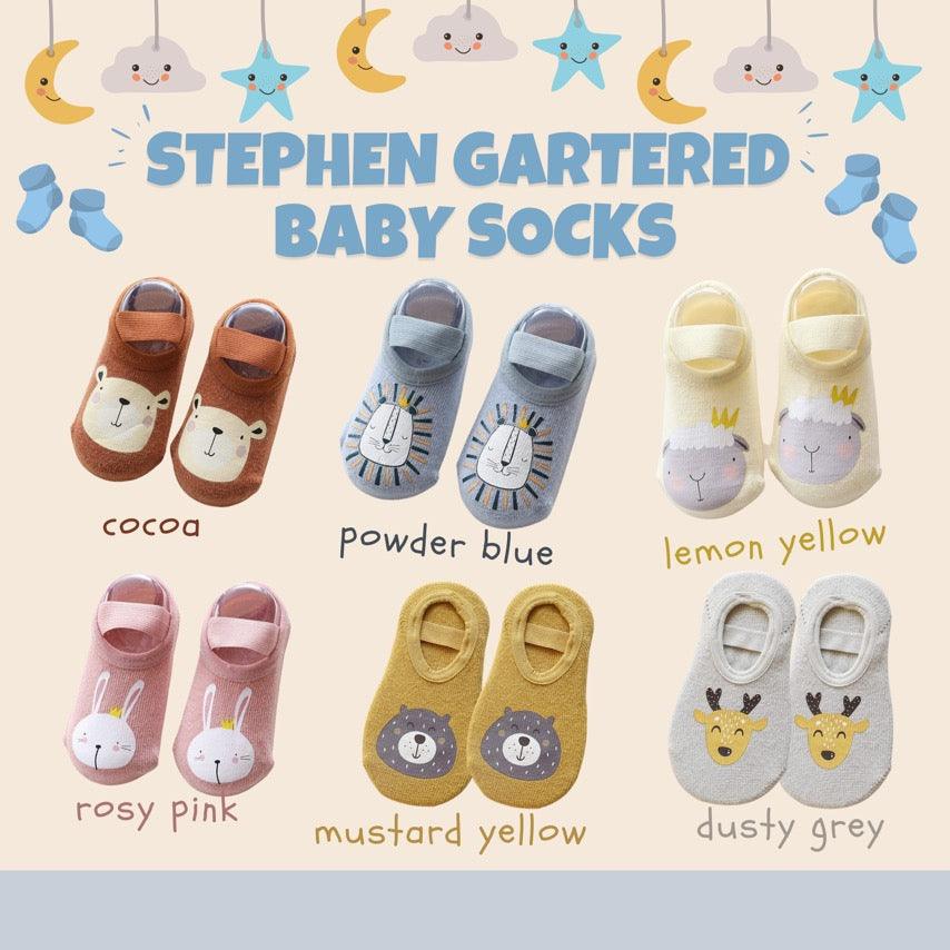 Bao Bei Stephen Gartered Baby Socks 0-12m | The Nest Attachment Parenting Hub