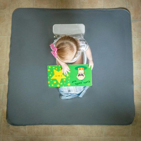 Bapron Baby Splash Mat - A Waterproof Catch-All for Highchair Spills | The Nest Attachment Parenting Hub