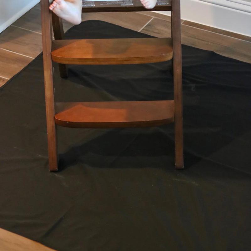 Bapron Baby Splash Mat - A Waterproof Catch-All for Highchair Spills | The Nest Attachment Parenting Hub