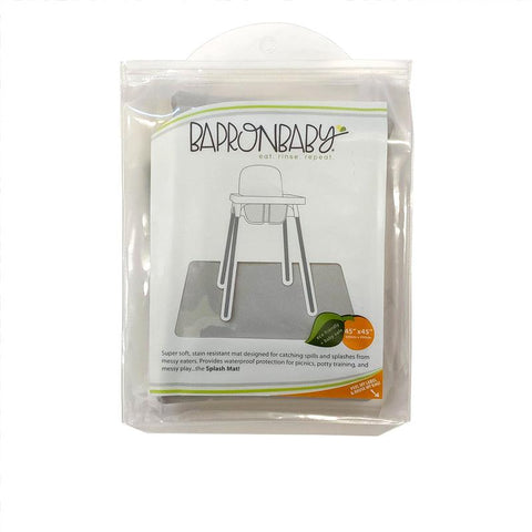 Bapron Baby Splash Mat - A Waterproof Catch-All for Highchair Spills | The Nest Attachment Parenting Hub