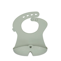 B.box Silicone Bib with Deep ‘Stay Open’ Pocket