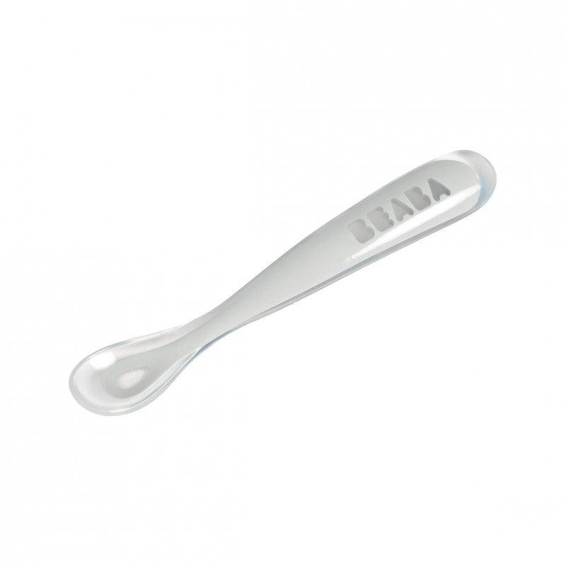 Beaba Ergonomic 1st Stage Silicone Spoon 4m+ | The Nest Attachment Parenting Hub