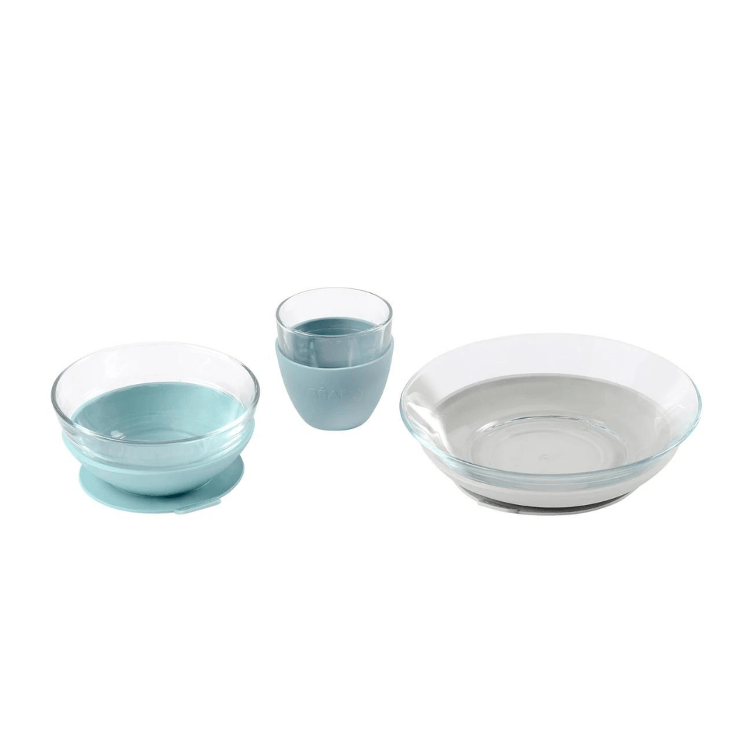 Beaba Glass Meal Set | The Nest Attachment Parenting Hub