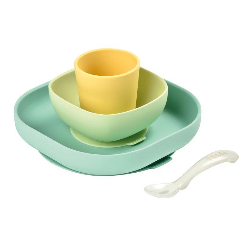 Beaba Silicone Meal Set (4 pcs) | The Nest Attachment Parenting Hub