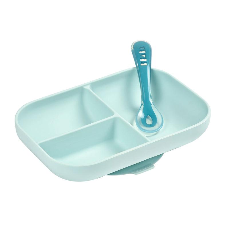 Beaba Silicone Meal Set with Divider | The Nest Attachment Parenting Hub