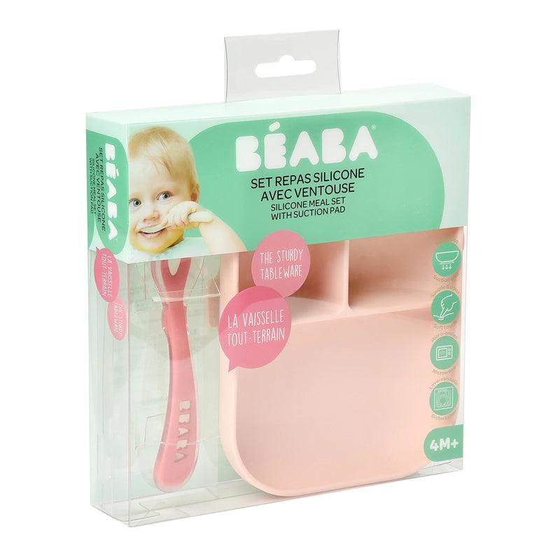 Beaba Silicone Meal Set with Divider | The Nest Attachment Parenting Hub