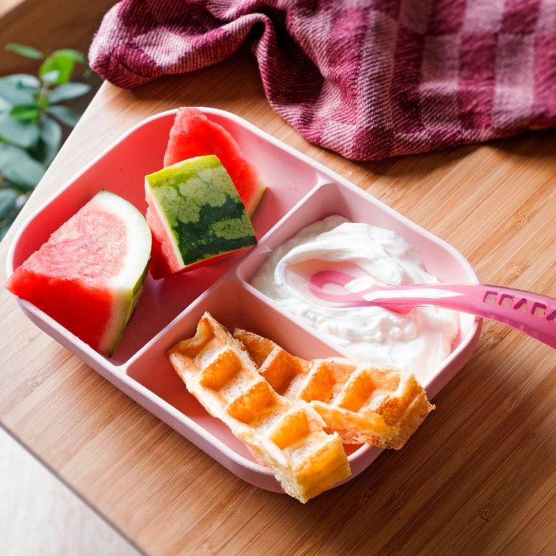 Beaba Silicone Meal Set with Divider | The Nest Attachment Parenting Hub