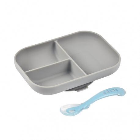 Beaba Silicone Meal Set with Divider | The Nest Attachment Parenting Hub