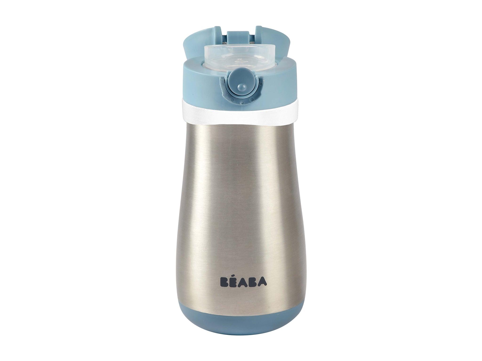 Beaba Stainless Steel Spout Bottle 350ml | The Nest Attachment Parenting Hub