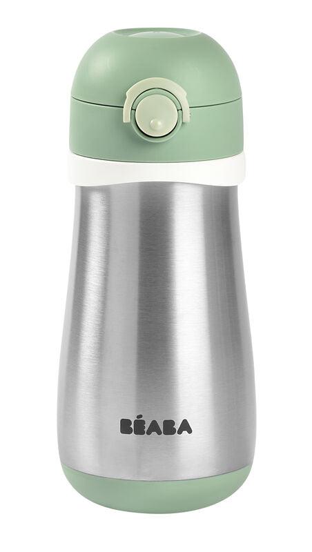 Beaba Stainless Steel Spout Bottle 350ml | The Nest Attachment Parenting Hub