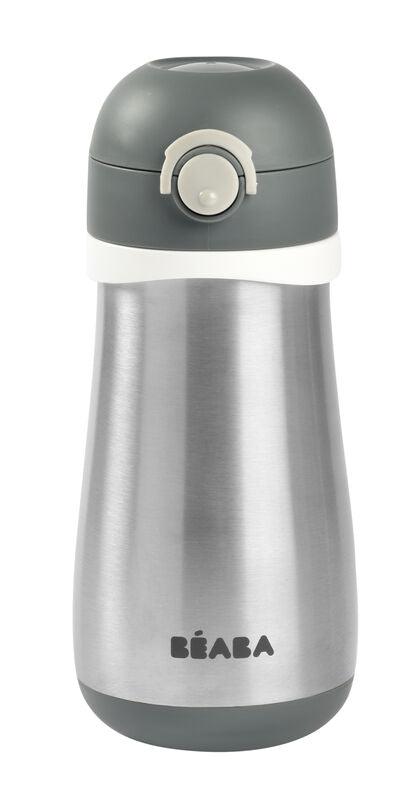 Beaba Stainless Steel Spout Bottle 350ml | The Nest Attachment Parenting Hub