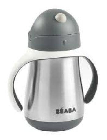 Beaba Stainless Steel Straw Cup 250ml | The Nest Attachment Parenting Hub
