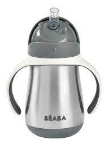 Beaba Stainless Steel Straw Cup 250ml | The Nest Attachment Parenting Hub