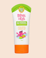 Beach Hut Babies & Kid SPF 50 Mineral Sunscreen 100ml | The Nest Attachment Parenting Hub