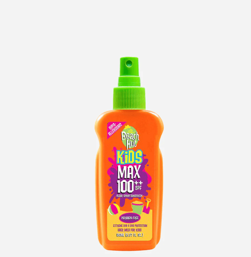 Beach Hut Kid's Spray SPF100 150ml | The Nest Attachment Parenting Hub