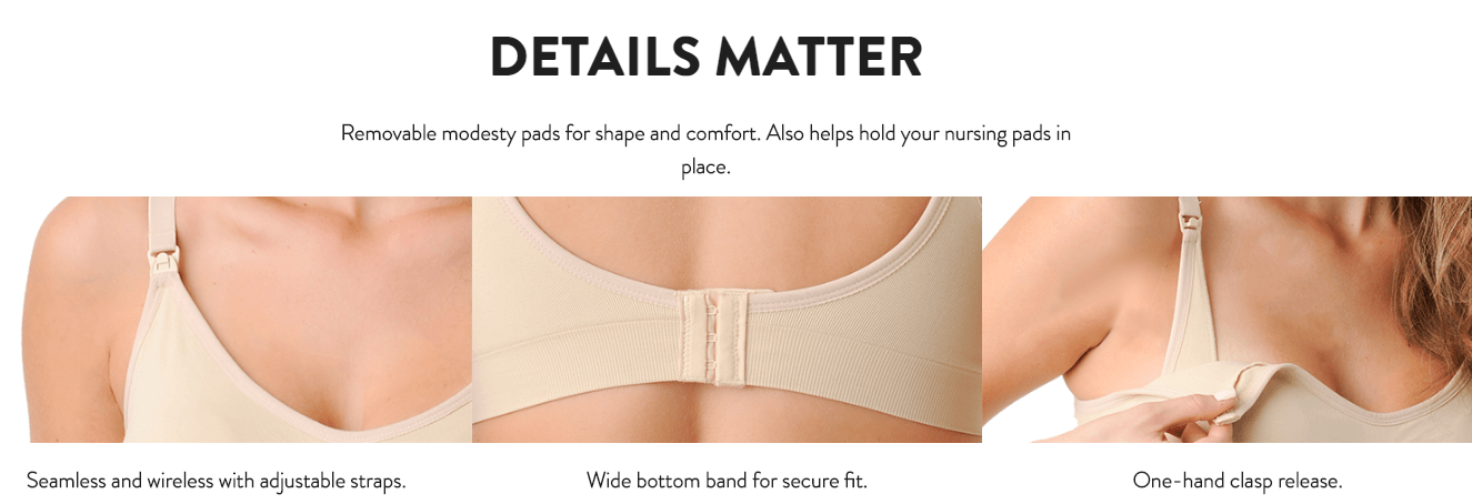 Belly Bandit Bandita Nursing Bra | The Nest Attachment Parenting Hub