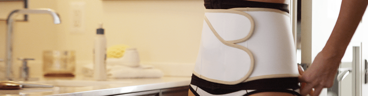 Belly Bandit BFF Abdominal Support offers Band White