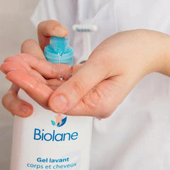 Biolane 2 in 1 Body and Hair Cleanser (Gel Lavant) 350ml | The Nest Attachment Parenting Hub