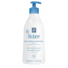 Biolane 2 in 1 Body and Hair Cleanser (Gel Lavant) 350ml | The Nest Attachment Parenting Hub
