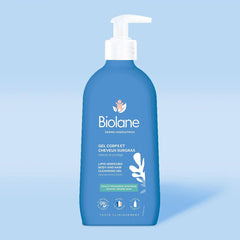 Biolane Dermo-Pediatric Lipid Hair & Body Cleansing Gel 350ml | The Nest Attachment Parenting Hub