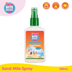 Bite Block Sand Mite Spray 100ml | The Nest Attachment Parenting Hub