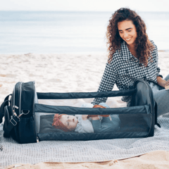 Bizzi Growin Pod Baby Travel Bag And Cot | The Nest Attachment Parenting Hub
