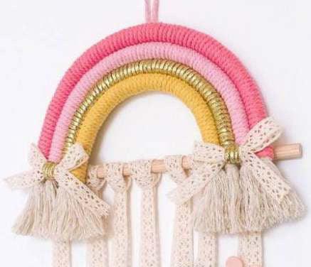 Blooming Wisdom 2 in 1 Hair Clip Holder and Room Decor | The Nest Attachment Parenting Hub