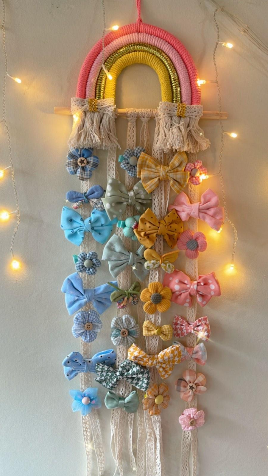 Blooming Wisdom 2 in 1 Hair Clip Holder and Room Decor | The Nest Attachment Parenting Hub