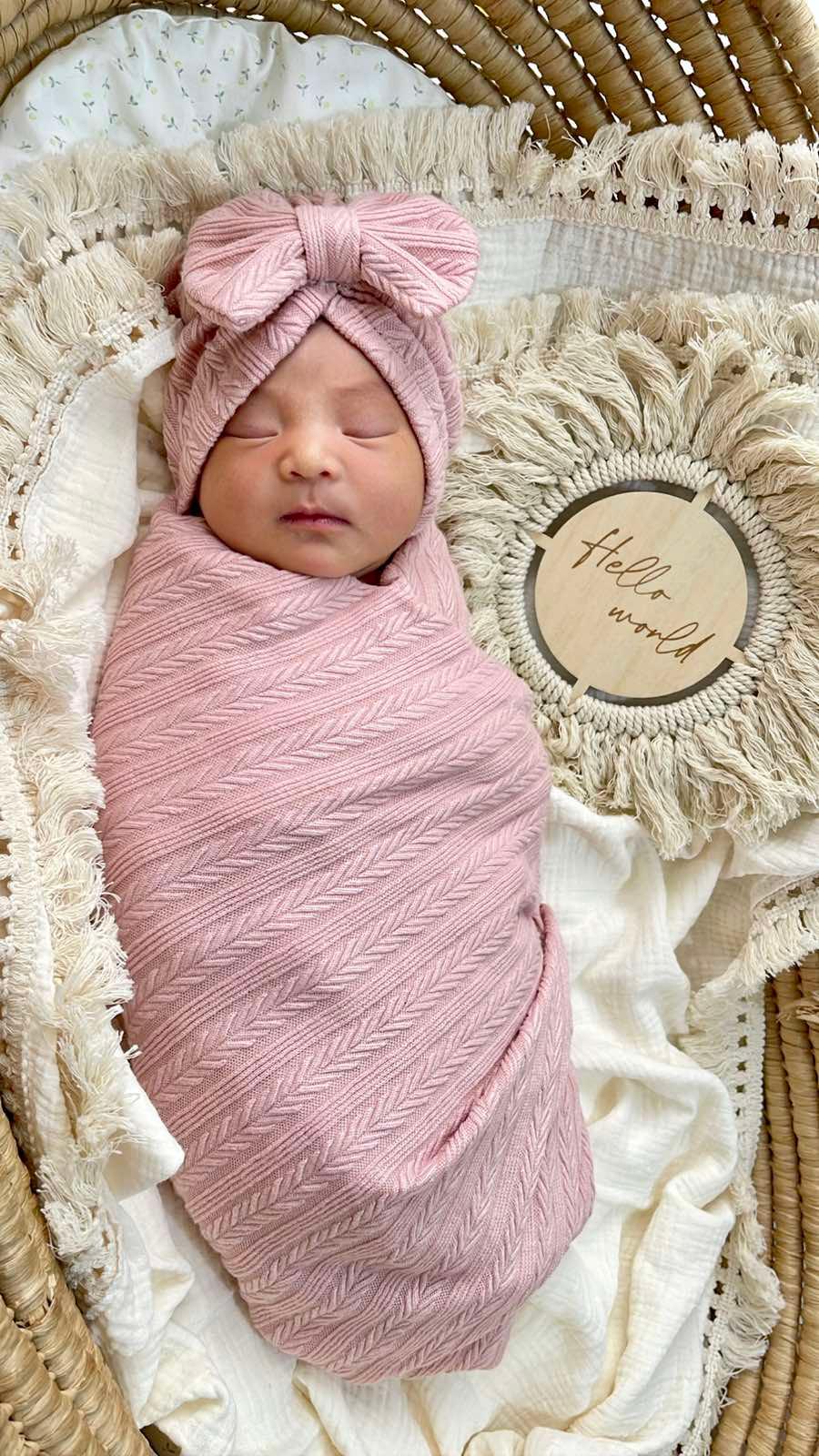 Blooming Wisdom Wooden Hello World & Monthly Milestone Cards | The Nest Attachment Parenting Hub