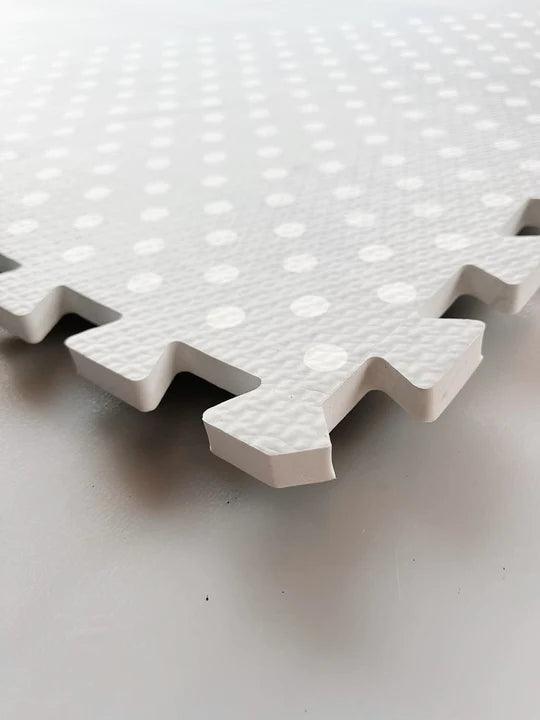 Bonjour Baby Extra Large Luxe Playmat Stone Wash Grey | The Nest Attachment Parenting Hub