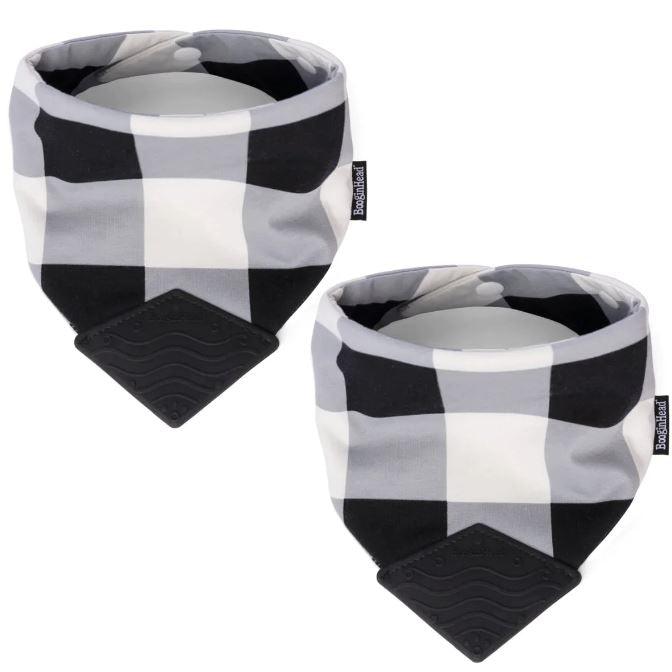 Booginhead Bandana Teether Bib 2-Pack 3m+ | The Nest Attachment Parenting Hub
