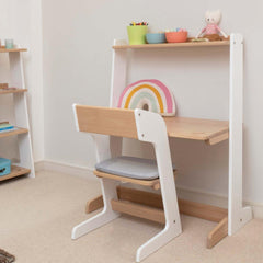 Boori Adjustable Oslo Study Table Desk - No Box | The Nest Attachment Parenting Hub