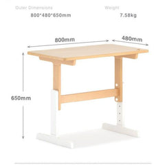 Boori Adjustable Tidy Learning Study Table Desk | The Nest Attachment Parenting Hub