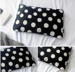 Borny Air Pillow Junior Pillowcase Big Dot Black | The Nest Attachment Parenting Hub