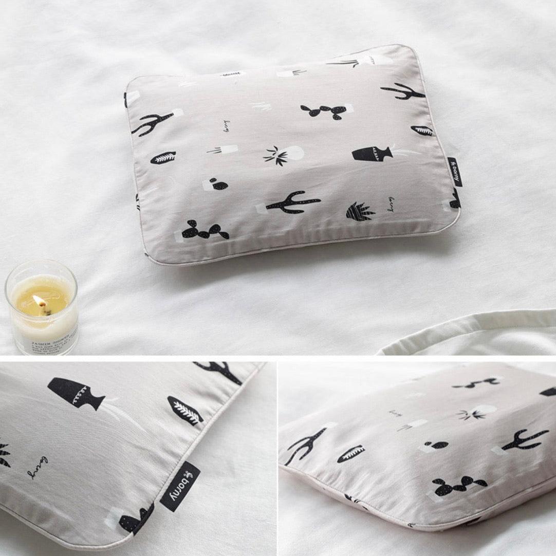 Borny Air Pillow Junior Pillowcase Gardening Light Pink | The Nest Attachment Parenting Hub