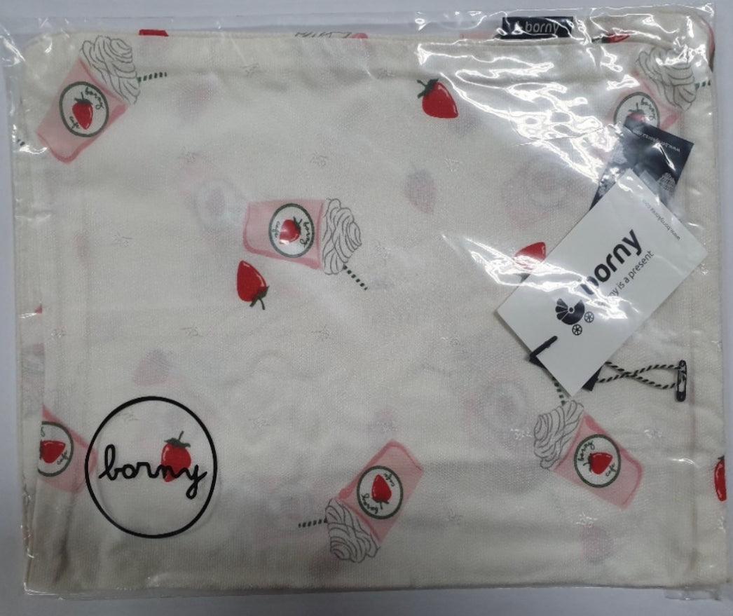 Borny Air Pillow Junior Pillowcase - Strawberry Frappucino | The Nest Attachment Parenting Hub